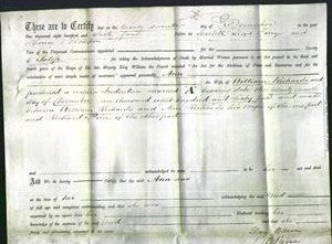 Deed by Married Women - Ann Richards-Original Ancestry
