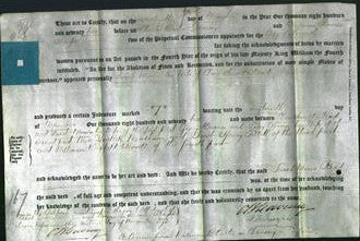 Deed by Married Women - Sarah Maria Read-Original Ancestry