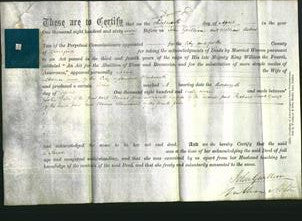 Deed by Married Women - Sarah Jones-Original Ancestry