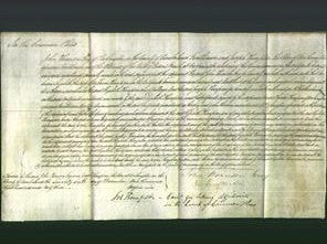 Court of Common Pleas - Elizabeth Thompson-Original Ancestry