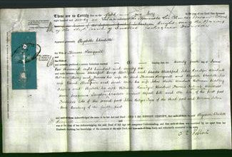 Deed by Married Women - Elizabeth Charlotte Honywill-Original Ancestry