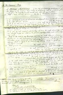 Court of Common Pleas - Sarah Gillow-Original Ancestry