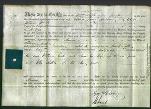 Deed by Married Women - Ann Lead-Original Ancestry