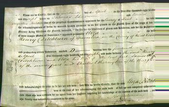 Deed by Married Women - Eliza Ditchburn-Original Ancestry