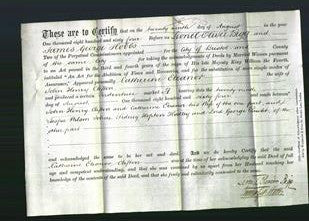 Deed by Married Women - Catherine Eleanor Clifton-Original Ancestry
