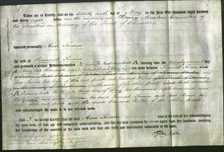 Deed by Married Women - Ann Swain-Original Ancestry