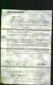 Court of Common Pleas - Mary Yates Harvey-Original Ancestry