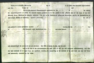 Deed by Married Women - Eleanor Hill-Original Ancestry