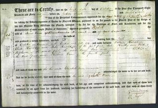 Deed by Married Women - Elizabeth Winn-Original Ancestry