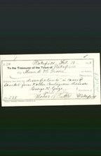 Wakefield, Massachusetts Payment Voucher - Frank H Moore
