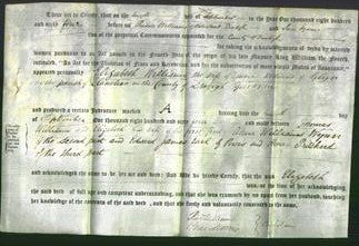 Deed by Married Women - Elizabeth Williams-Original Ancestry