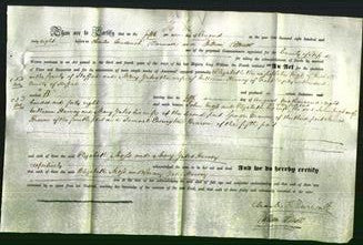 Deed by Married Women - Elizabeth Moss and Mary Yates Harvey-Original Ancestry