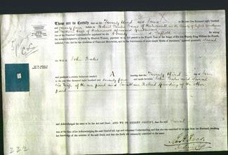 Deed by Married Women - Sarah Bales-Original Ancestry