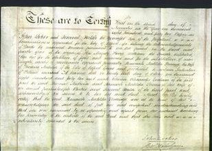 Deed by Married Women - Hannah Matilda Strainge Medwin-Original Ancestry