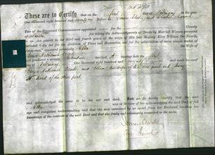 Deed by Married Women - Ellen Pocock-Original Ancestry