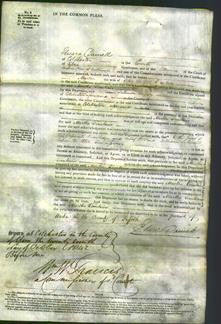 Court of Common Pleas - Martha Tomkins-Original Ancestry