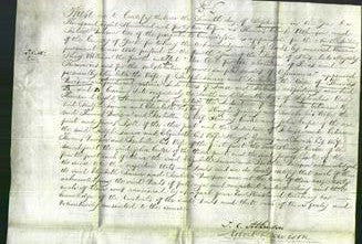 Deed by Married Women - Elizabeth Lunn and Isabella Davison-Original Ancestry