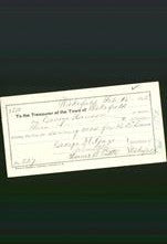 Wakefield, Massachusetts Payment Voucher - George Hanson