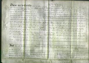 Deed by Married Women - Elizabeth Gill, Elizabeth Haldane, Henrietta Smerdon and Naomi Tucker-Original Ancestry