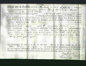 Deed by Married Women - Ellen Frances Drayton-Original Ancestry
