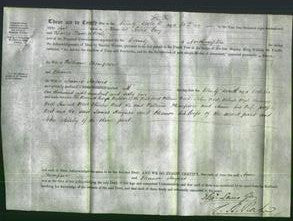 Deed by Married Women - Anne Thompson and Eleanor Haynes-Original Ancestry