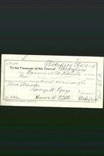 Wakefield, Massachusetts Payment Voucher - Samuel W Roberts