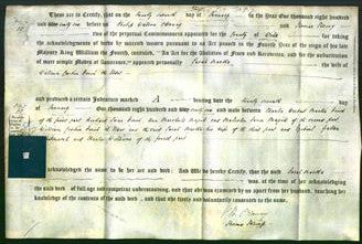 Deed by Married Women - Sarah Martha Finch-Original Ancestry