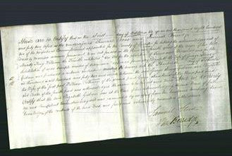 Deed by Married Women - Elizabeth Gisborn-Original Ancestry