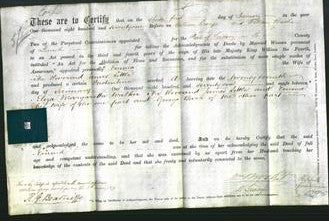 Deed by Married Women - Emma Little-Original Ancestry