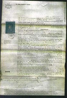 Court of Common Pleas - Jemima Derry-Original Ancestry