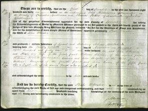 Deed by Married Women - Phoebe Wheater-Original Ancestry