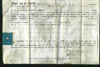 Deed by Married Women - Mary Johnstone-Original Ancestry