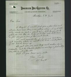 Letterhead - Doehler Die-Casting Co.