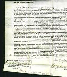 Court of Common Pleas - Elizabeth Greetham-Original Ancestry