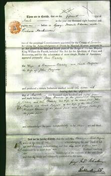 Deed by Married Women - Ann Blakeley, Sarah Padfield-Original Ancestry