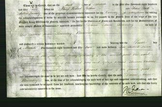 Deed by Married Women - Dame Ann Bromley-Original Ancestry