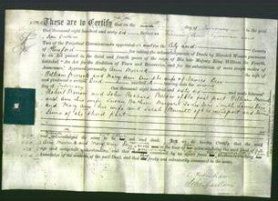 Deed by Married Women - Ann Merrick and Mary Ann Dew-Original Ancestry