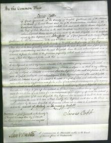 Court of Common Pleas - Elizabeth Dunham-Original Ancestry