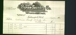 Letterhead - Byram Foundry Co.