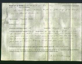 Deed by Married Women - Elizabeth Lester-Original Ancestry