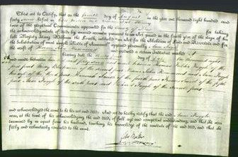Deed by Married Women - Anne Fuggle Hammond-Original Ancestry