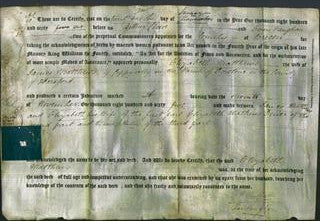 Deed by Married Women - Elizabeth Matthews-Original Ancestry