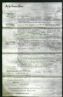 Court of Common Pleas - Elizabeth Vernon-Original Ancestry