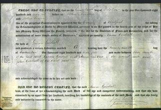Deed by Married Women - Anne Goodall-Original Ancestry