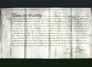 Deed by Married Women - Elizabeth Foss-Original Ancestry