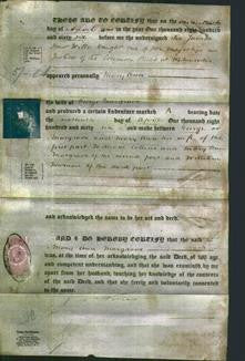 Deed by Married Women -Mary Ann Margrave-Original Ancestry