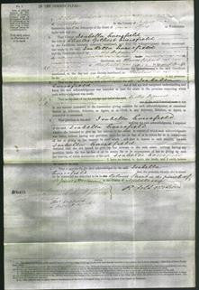 Court of Common Pleas - Isabella Eversfield-Original Ancestry