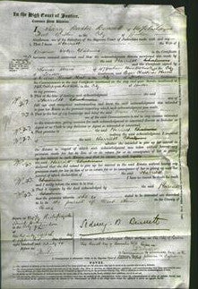 Court of Common Pleas - Harriet Chalmers-Original Ancestry