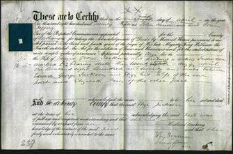 Deed by Married Women - Eliza Jackton-Original Ancestry