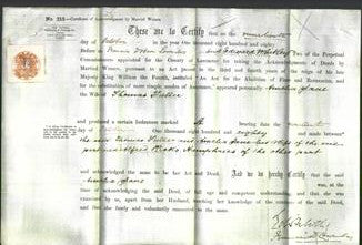 Deed by Married Women - Amelia Jane Fuller-Original Ancestry